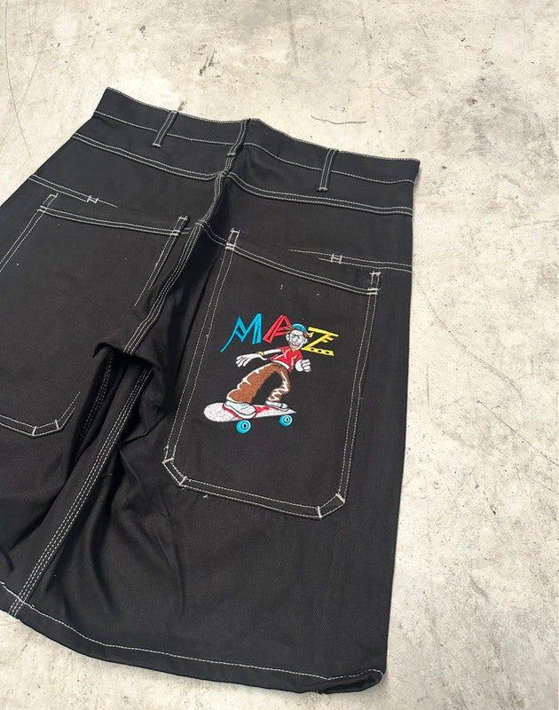 Vintage skate y2k jort jnco style 00s