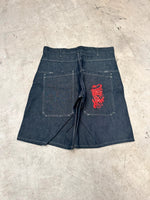 Vintage Dragon y2k Hip hop Jorts 2000s jnco style