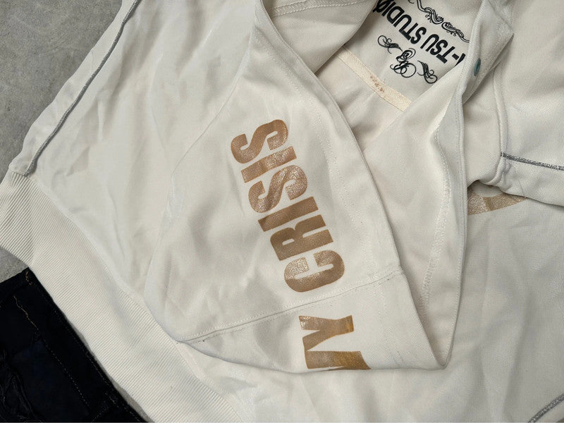 Vintage Y2k Japanese Souvenir Ba Tsu Studio full zip Up Jacket 00s