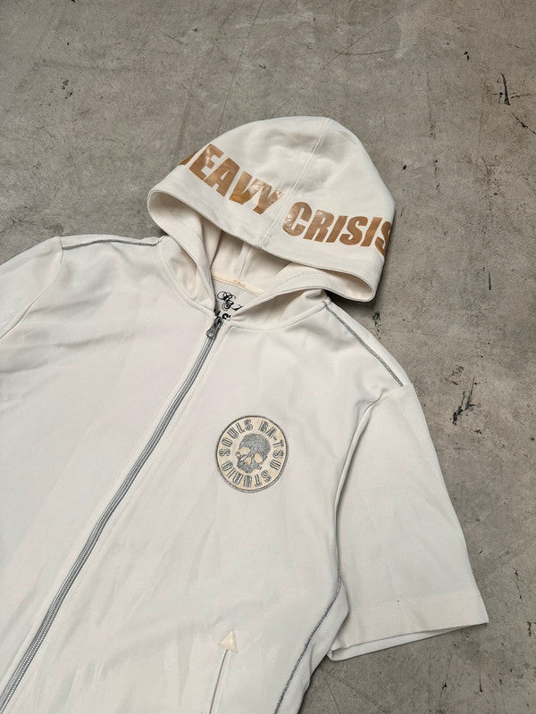 Vintage Y2k Japanese Souvenir Ba Tsu Studio full zip Up Jacket 00s