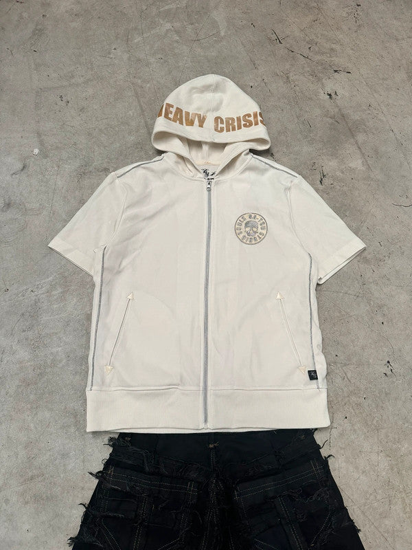 Vintage Y2k Japanese Souvenir Ba Tsu Studio full zip Up Jacket 00s