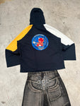 Vintage Devil y2k Hip Hop Knitted Sweater 00s