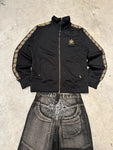 Vintage Y2k Hip hop full zip Up Jacket 00s