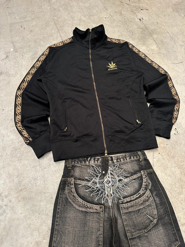 Vintage Y2k Hip hop full zip Up Jacket 00s