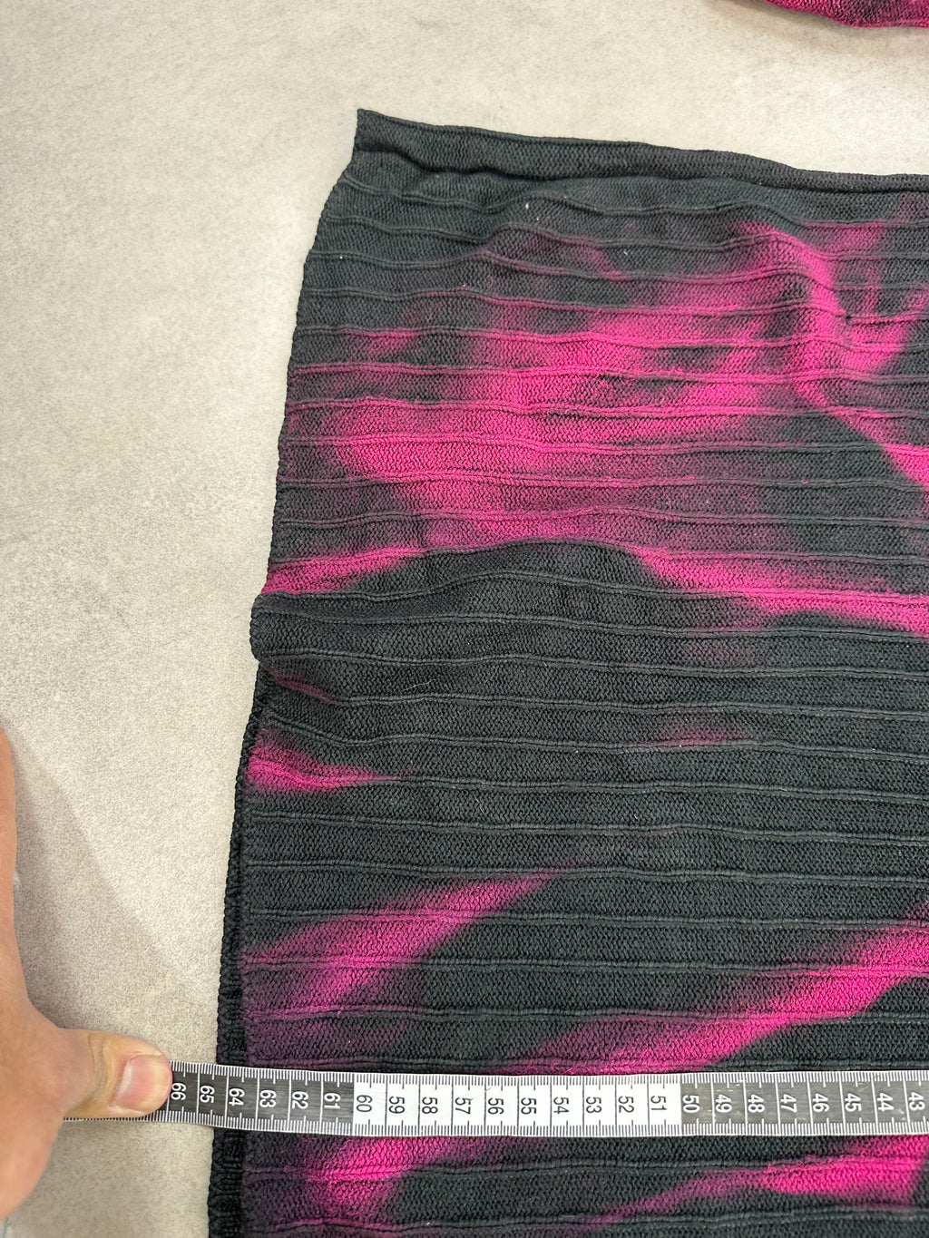 Vintage Knitted Y2k Sweater custom (M)