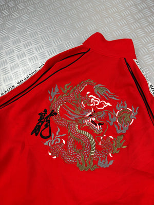 Japanese shift up jacket shibuya culture 90’s (L)