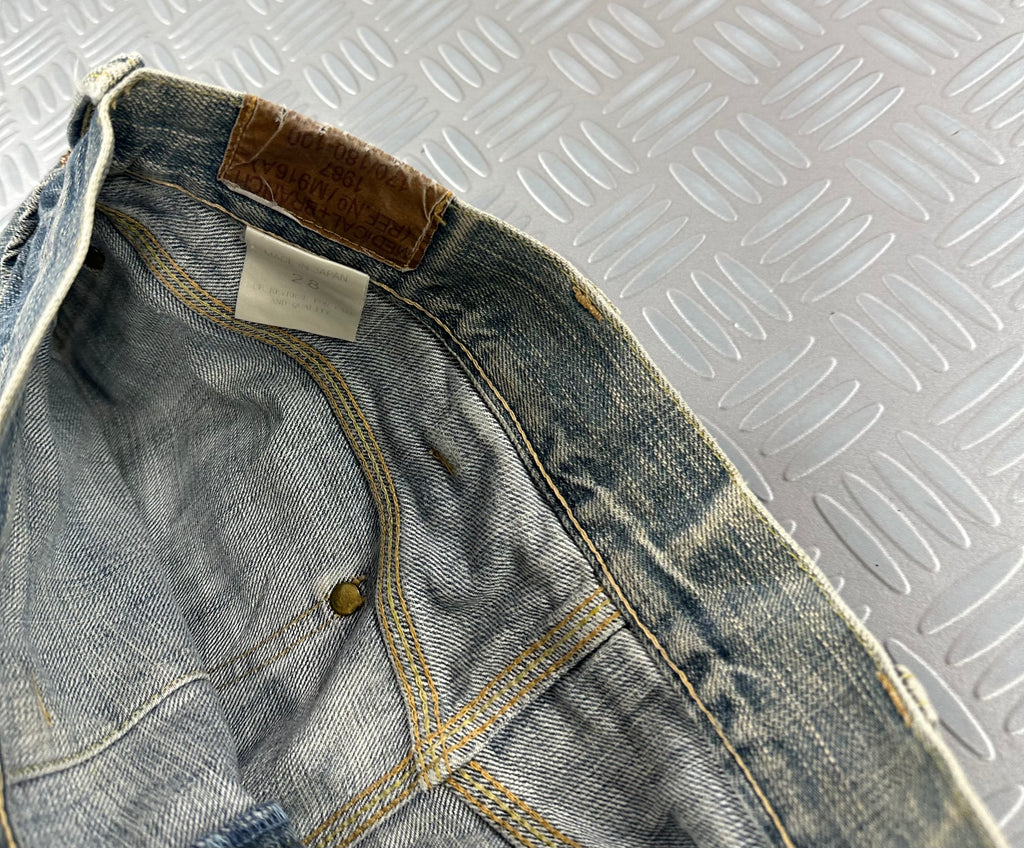 Flared jeans y2k 00’s multipocket made in Japan (M)