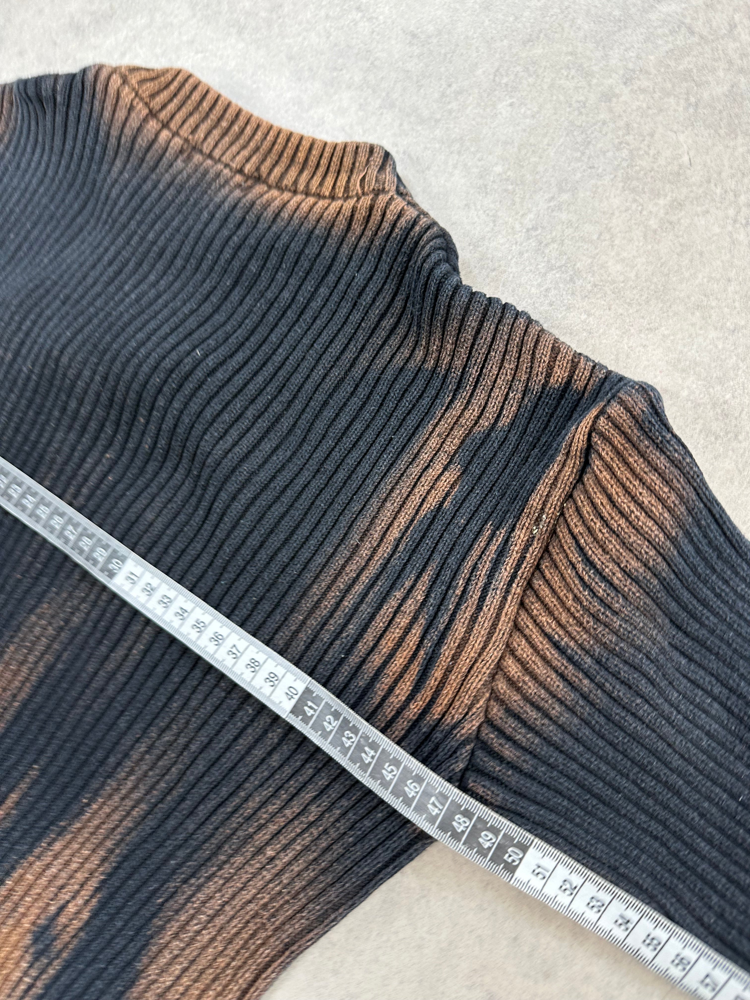 Vintage Knitted Y2k Bleached Sweater (M)