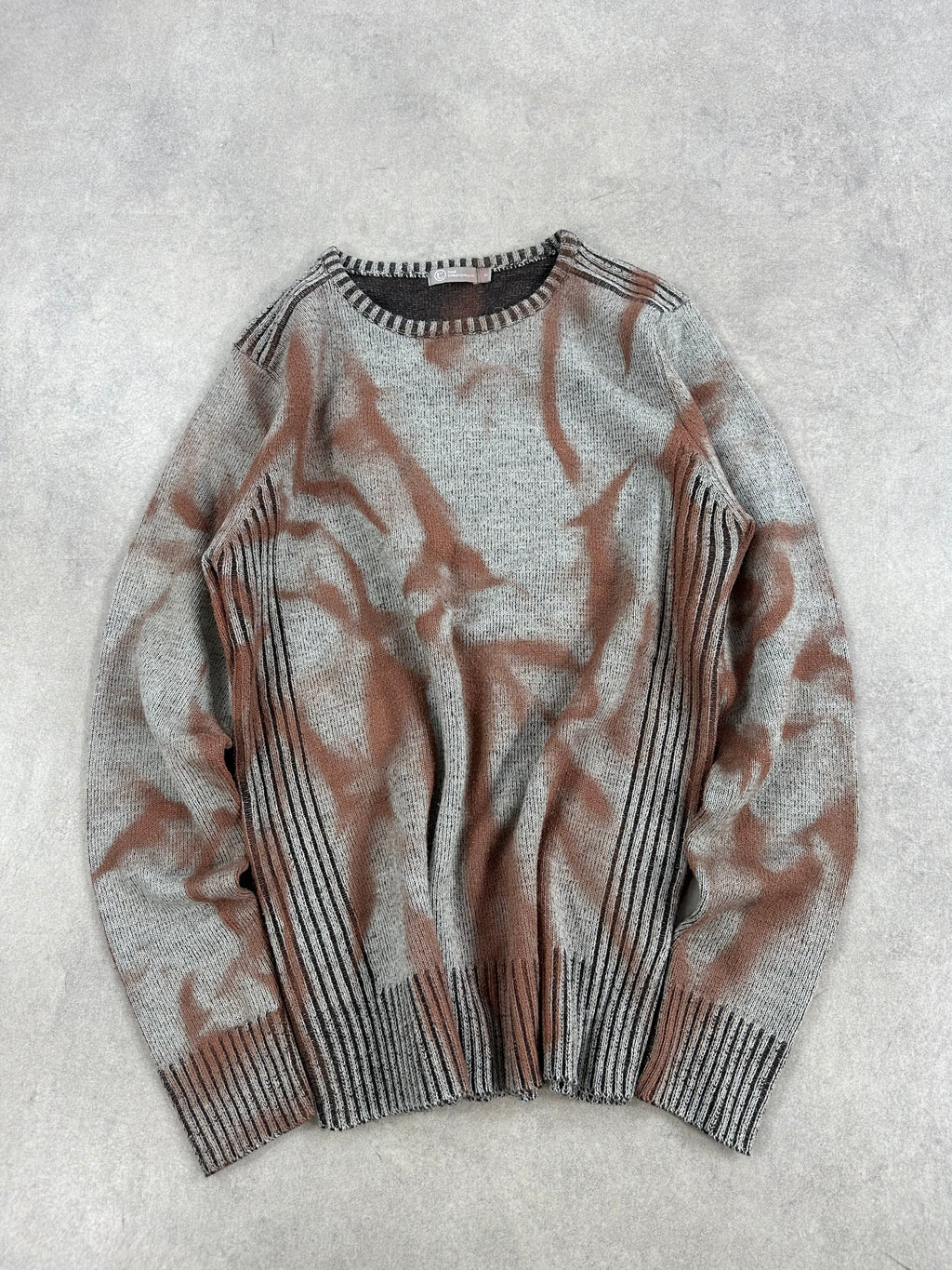 Knitted sweater custom y2k 00’s (M)