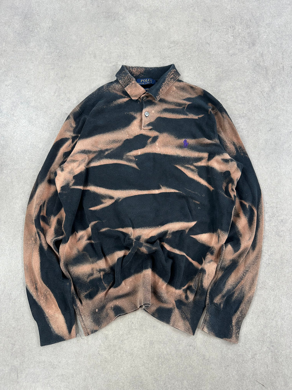 Polo Ralph Lauren long sleeve custom y2k (S)