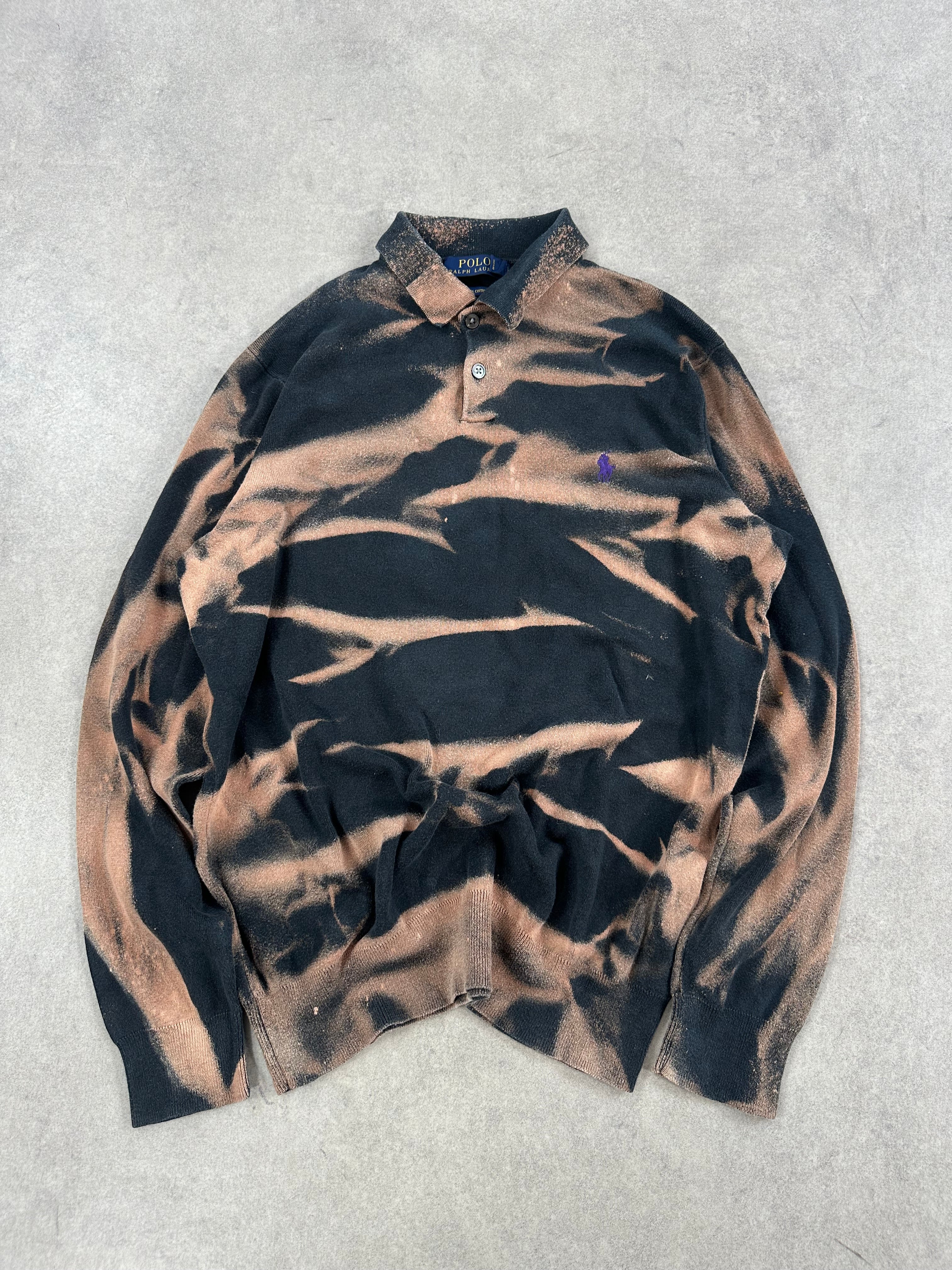 Polo Ralph Lauren long sleeve custom y2k (S)
