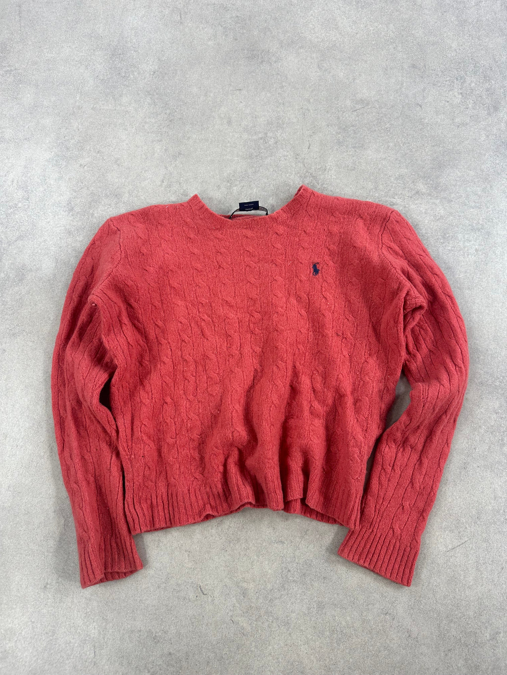 Vintage polo Ralph Lauren knitted sweater women (L)