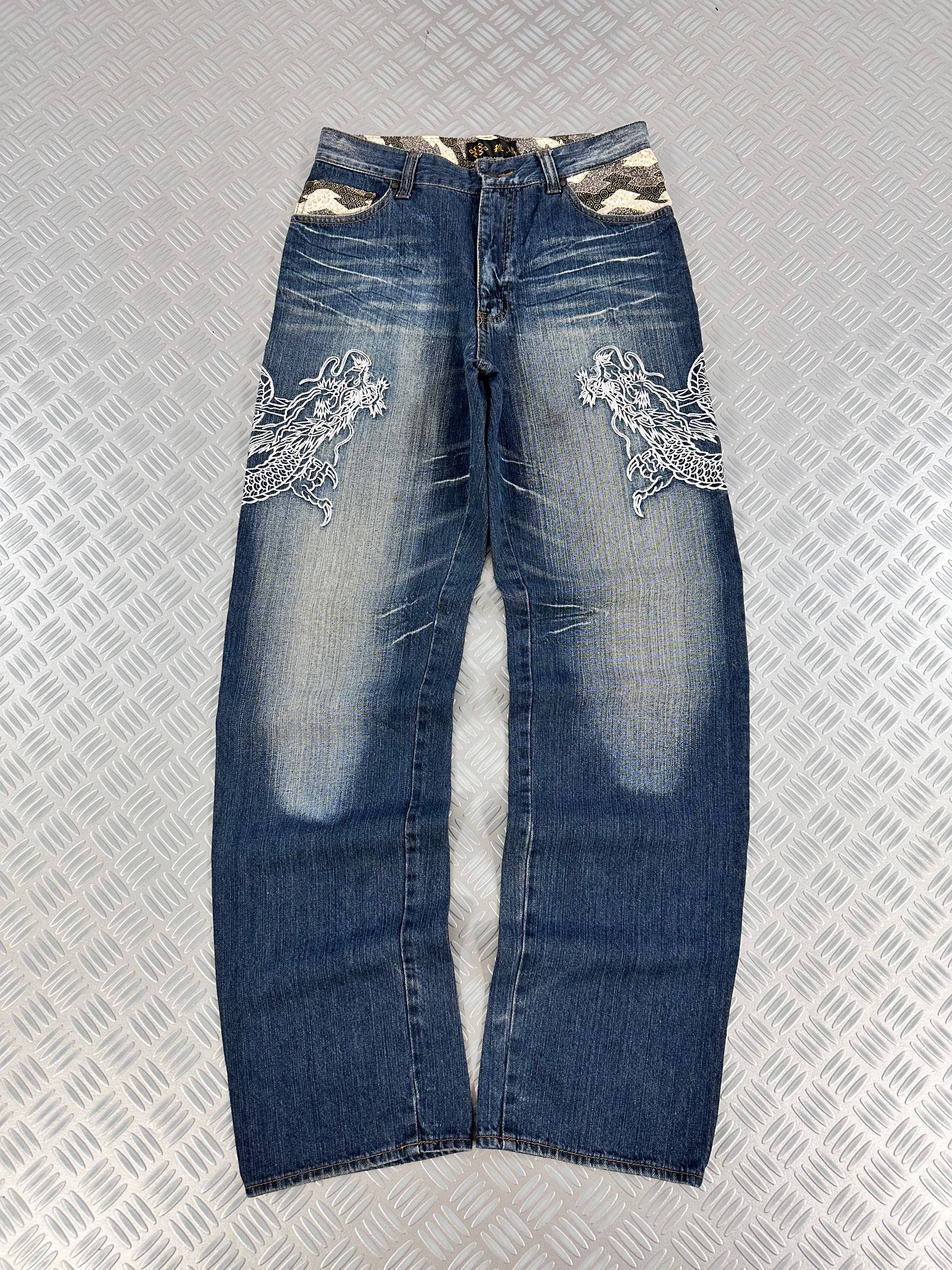 Karakuri tamashi jeans y2k archive  (M)