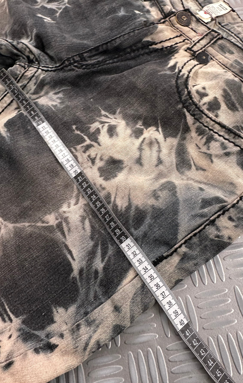 True religion rainbow billy jeans custom acid washed 00’s (XXL)