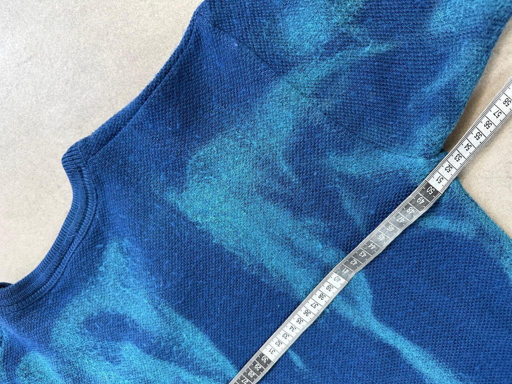 Lacoste knitted wool sweater vintage custom (S)