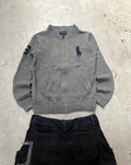 Vintage Ralph Lauren Full zip up Knitted Sweater (S)