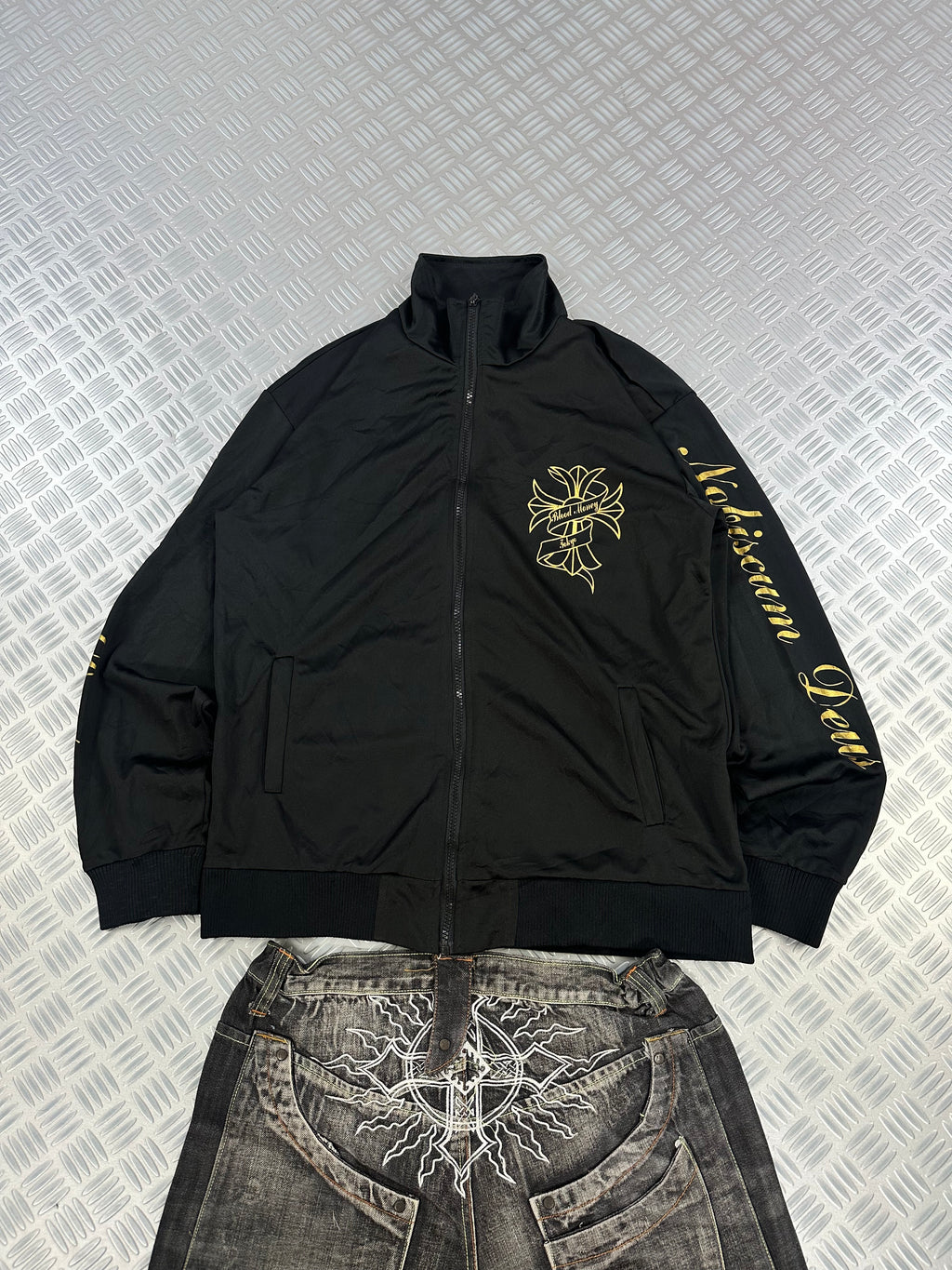 Y2K jacket blood money made in Japan ( XL)