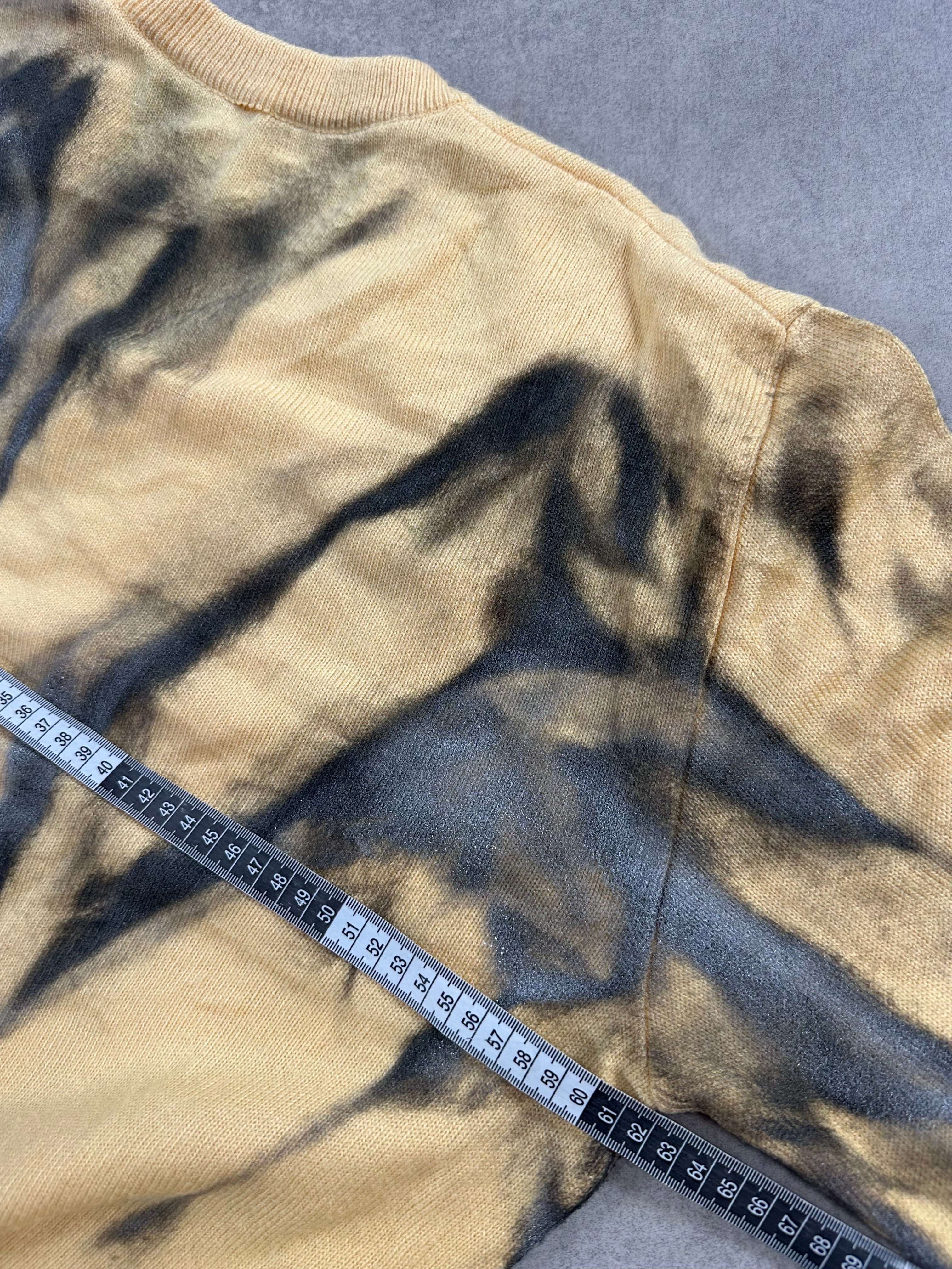 Y2k custom sweater knitted (M)