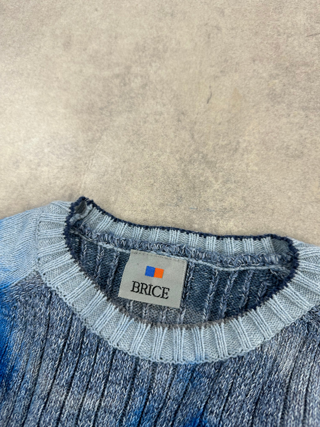 Custom knitted sweater y2k oversized (L)