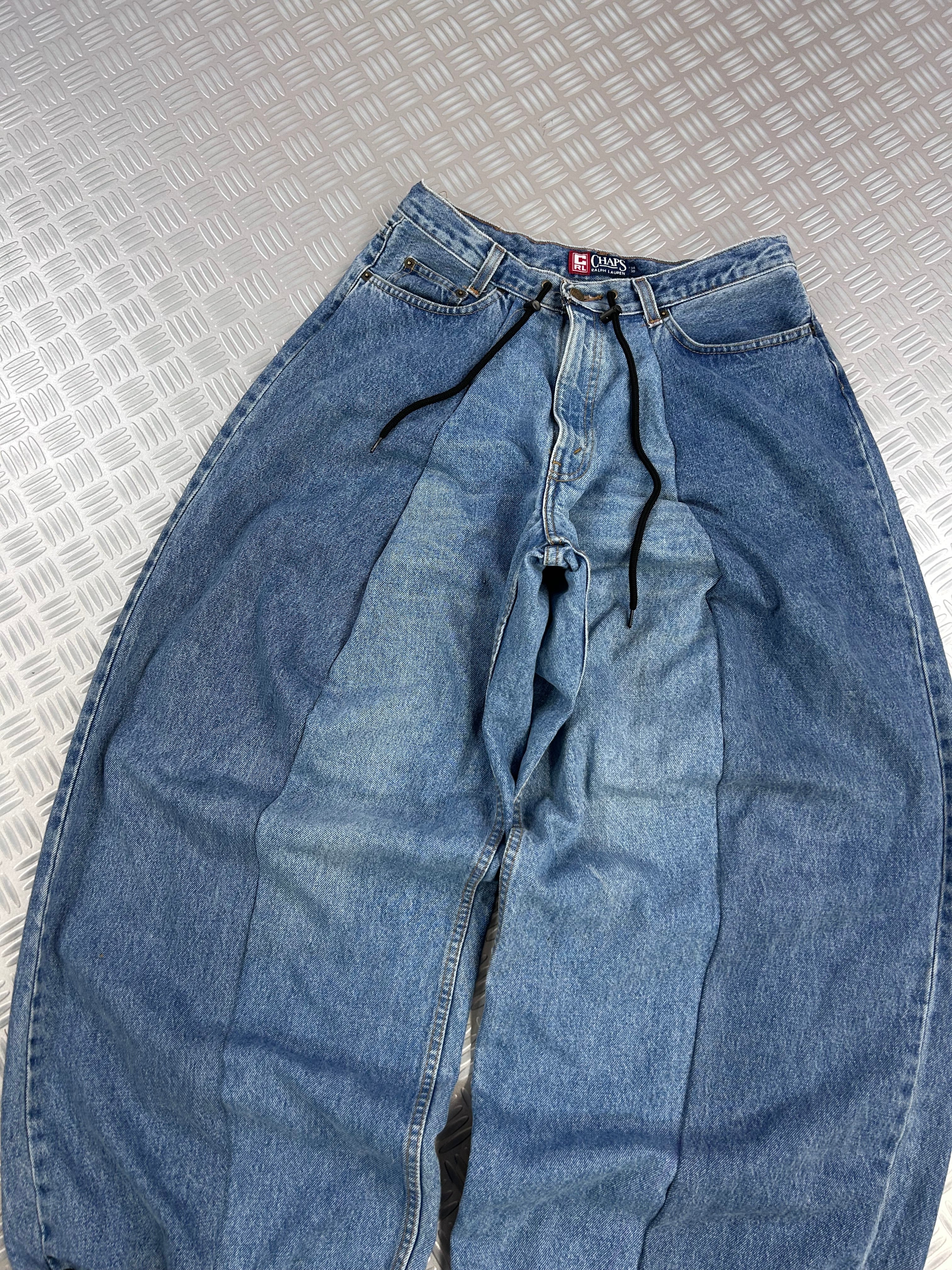 Handmade baggy ballon jeans parachute (42)