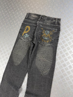 Vintage Tribal y2k Japanese Jeans (36)