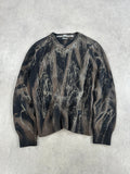 Knitted sweater custom y2k (M)