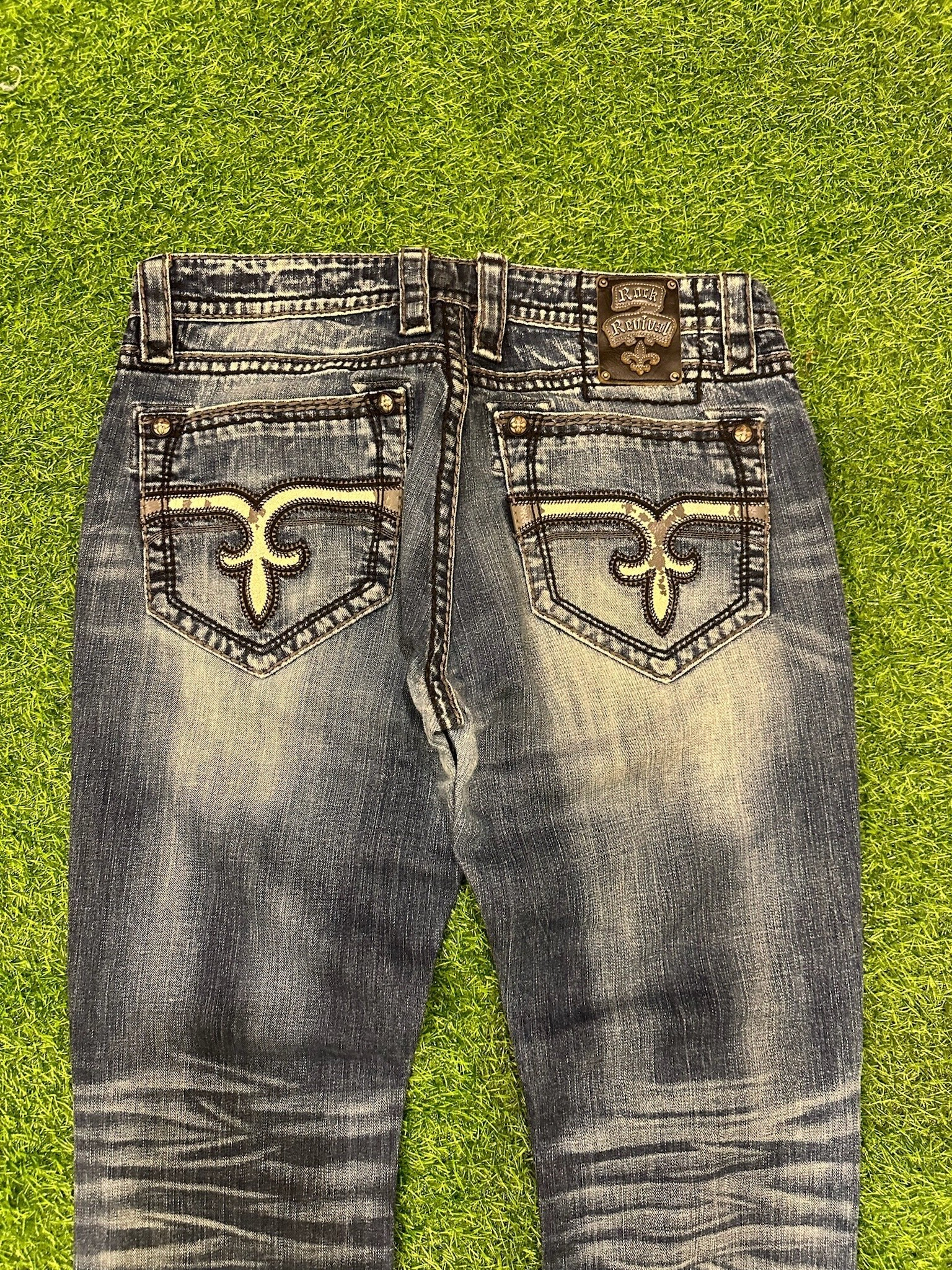 Rock Revival Bleached Jeans