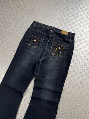 Vintage Y2K Japanese Boot cut Jeans (40)