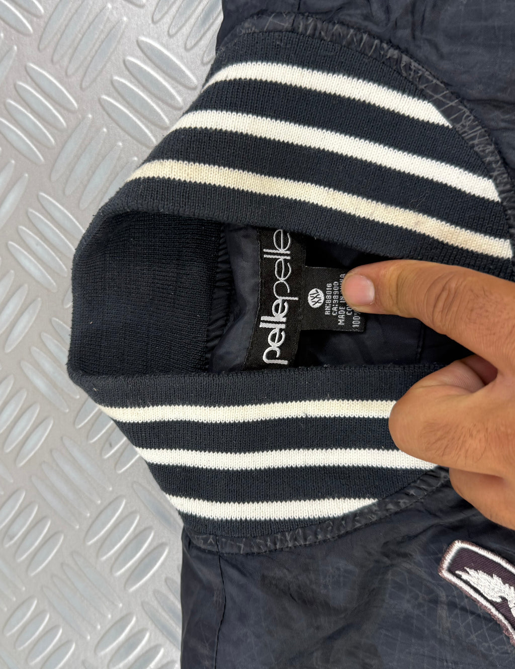 Pelle pelle bomber jacket vintage 2000’s (XXL)