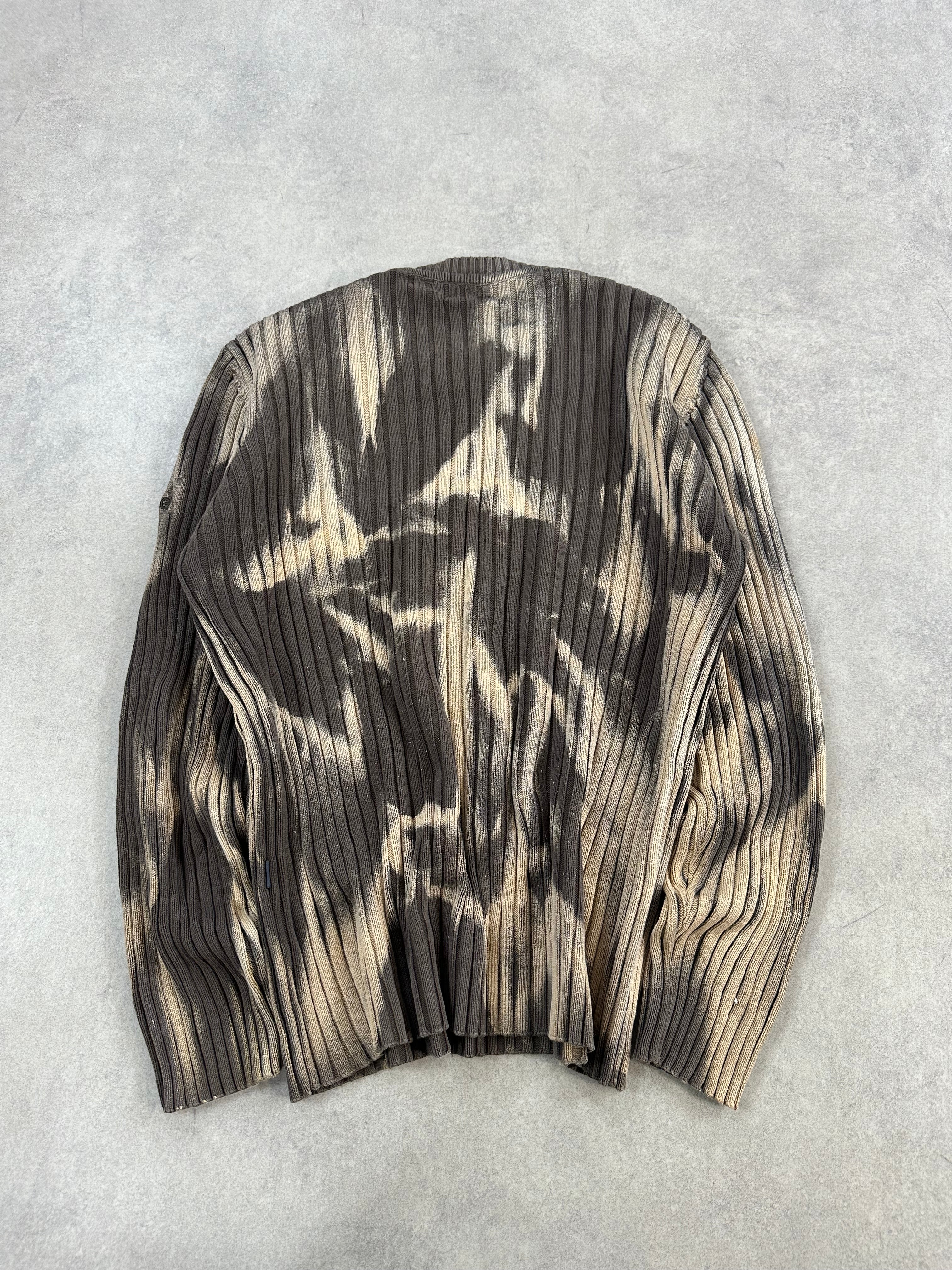 Knitted sweater custom y2k (M)