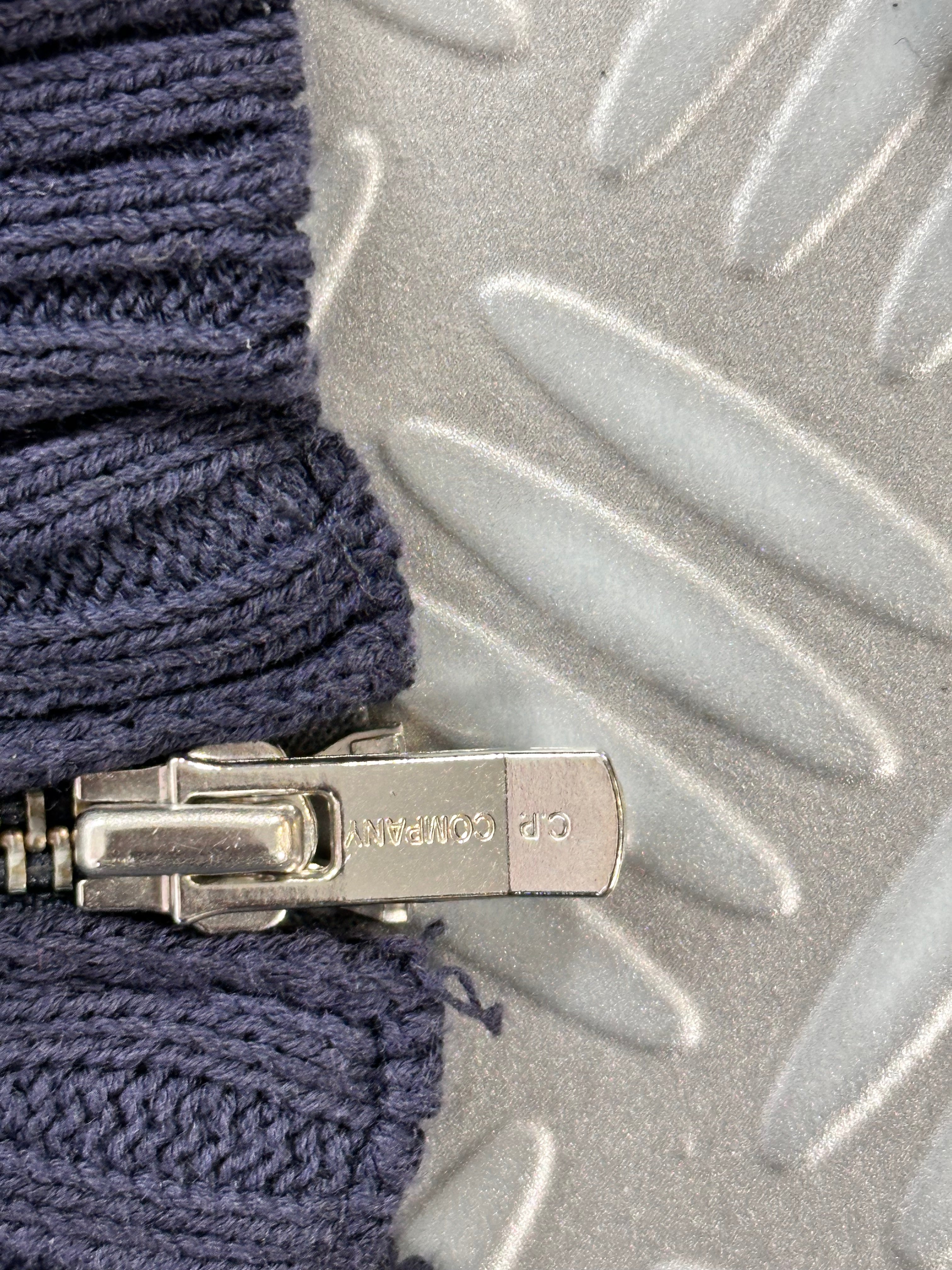 Knitted hooded sweater cp company vintage y2k