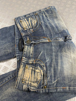 Vintage Y2K Flared Japanese Jeans (39)