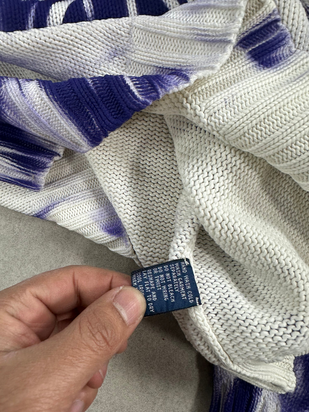 Polo Ralph Lauren knitted sweater custom Y2K 00’s (XL)