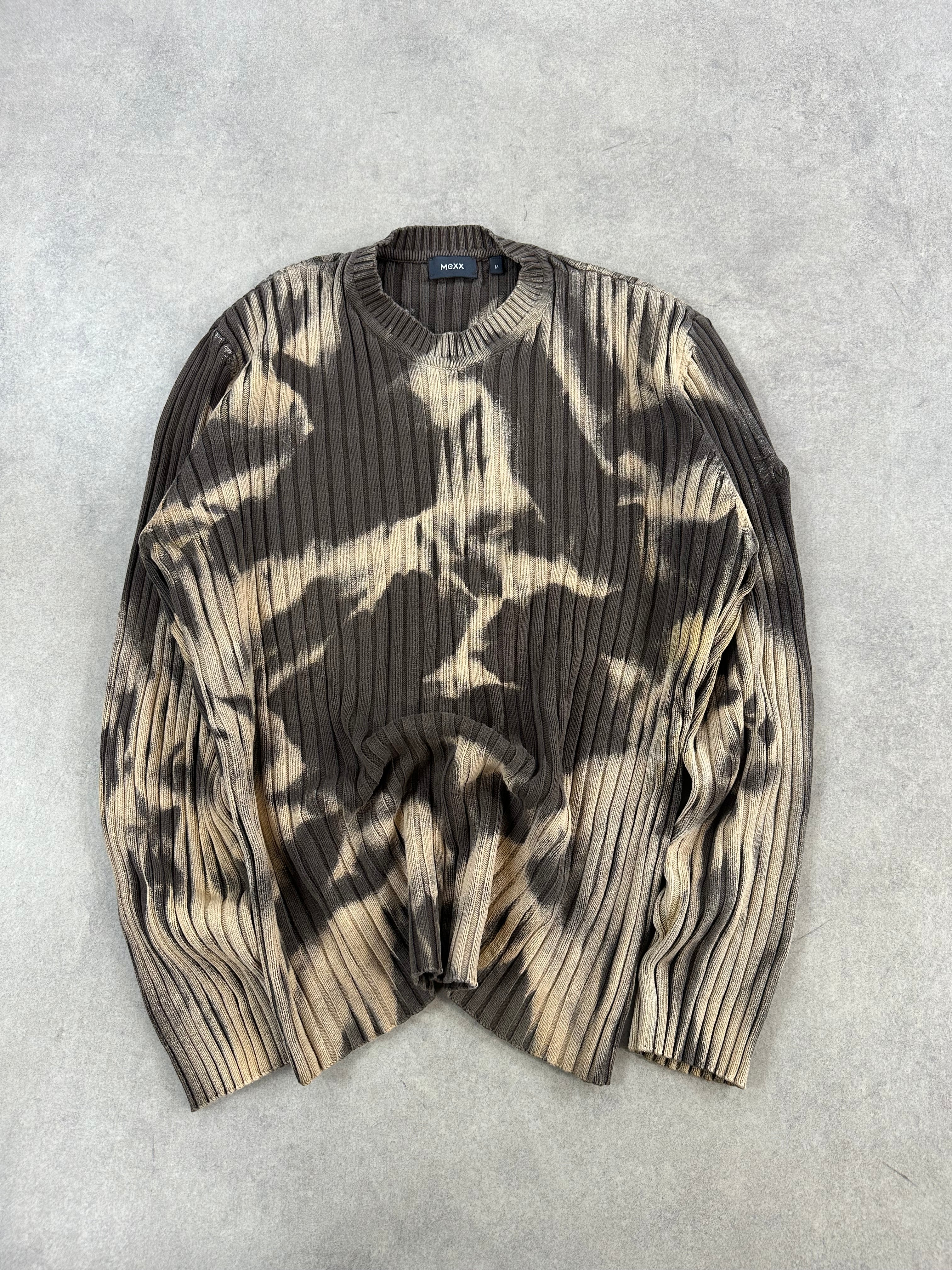 Knitted sweater custom y2k (M)