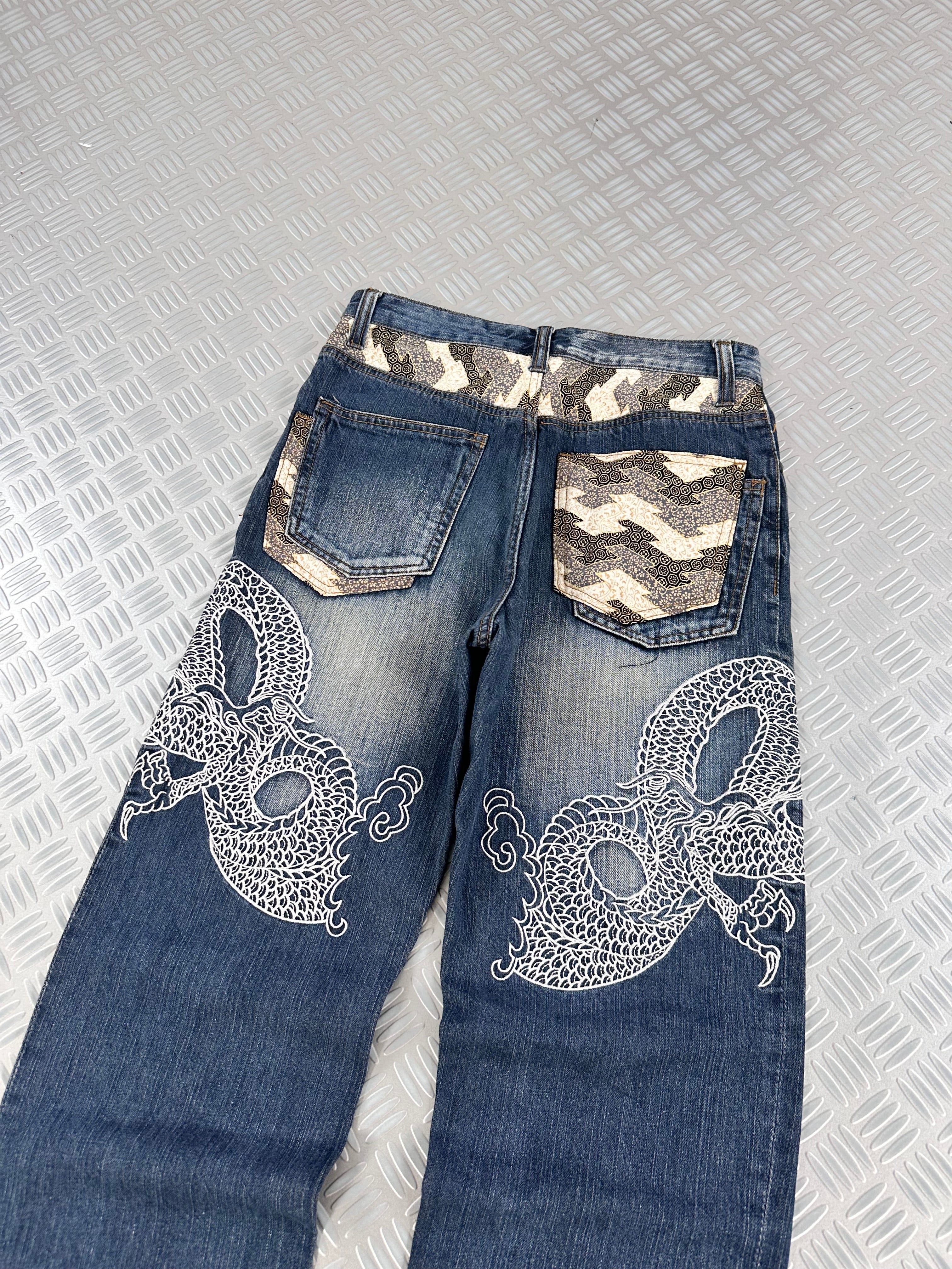 Karakuri tamashi jeans y2k archive  (M)