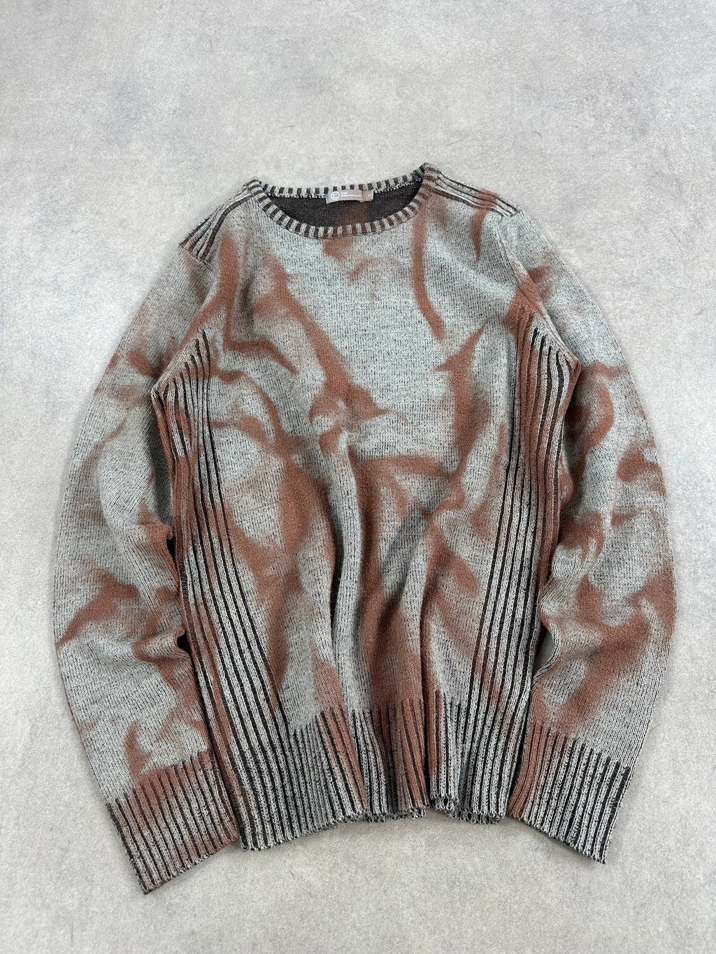 Knitted sweater custom y2k 00’s (M)