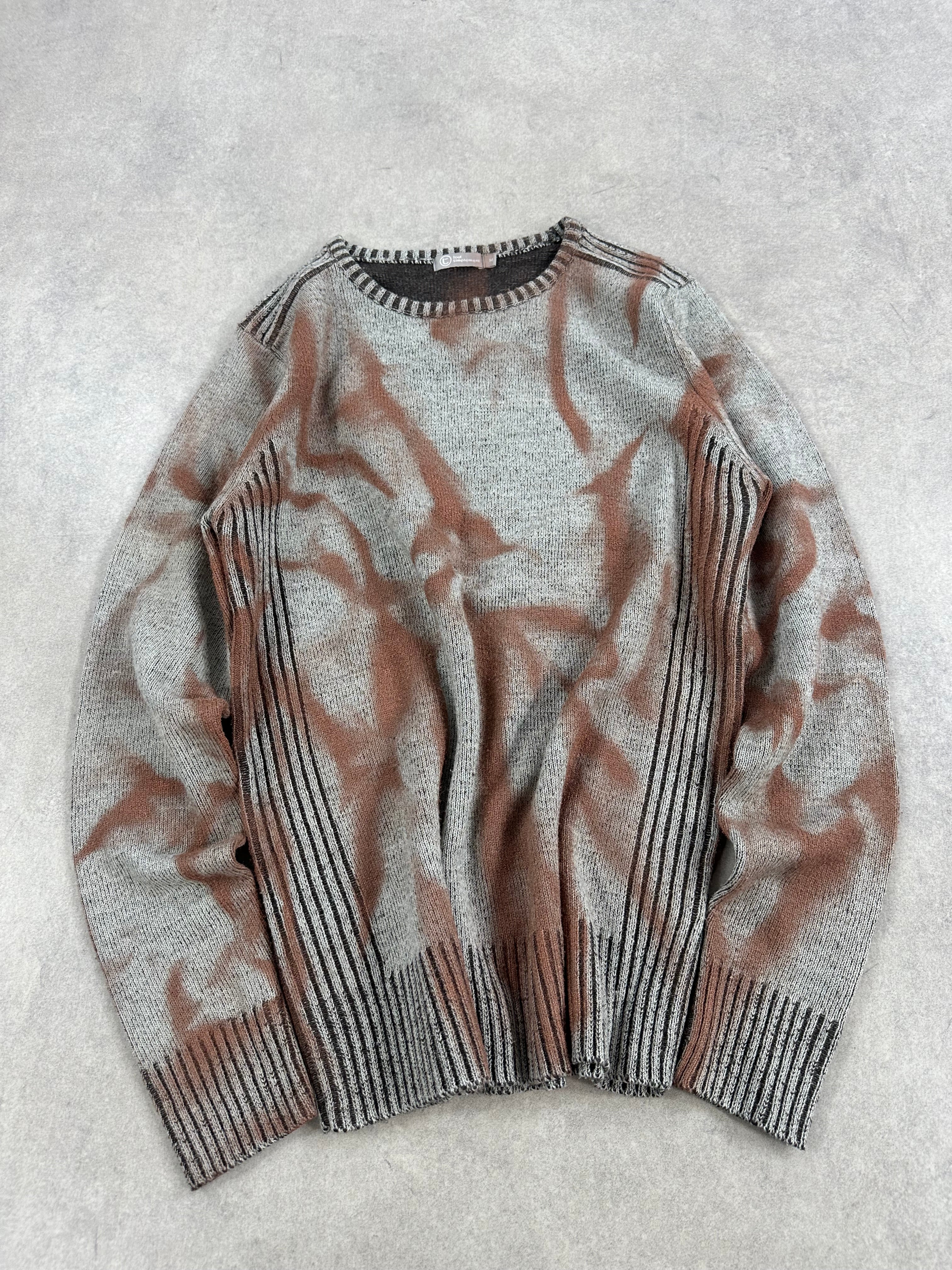 Knitted sweater custom y2k 00’s (M)