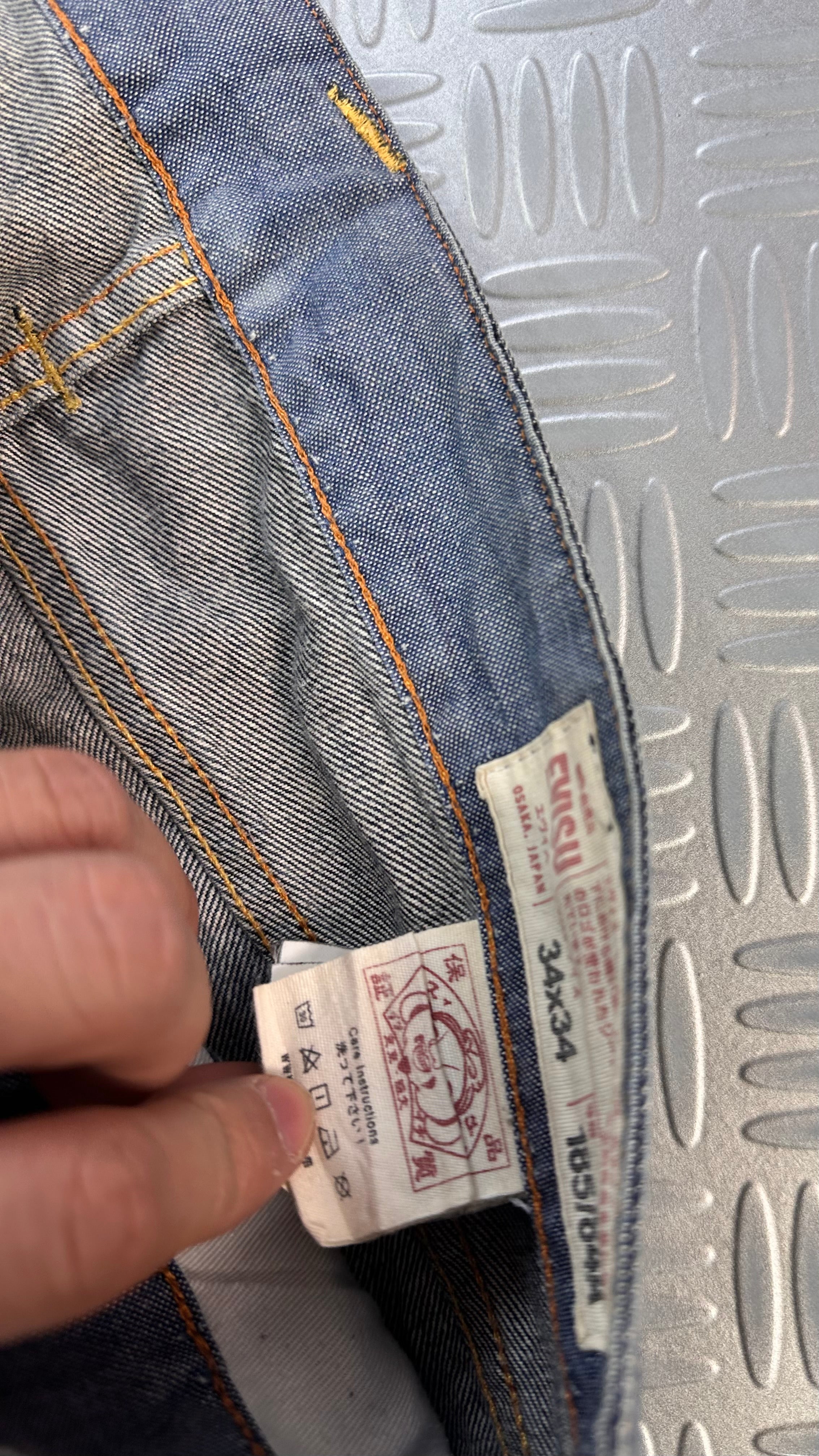 Evisu jeans vintage 2000’s y2k (L)