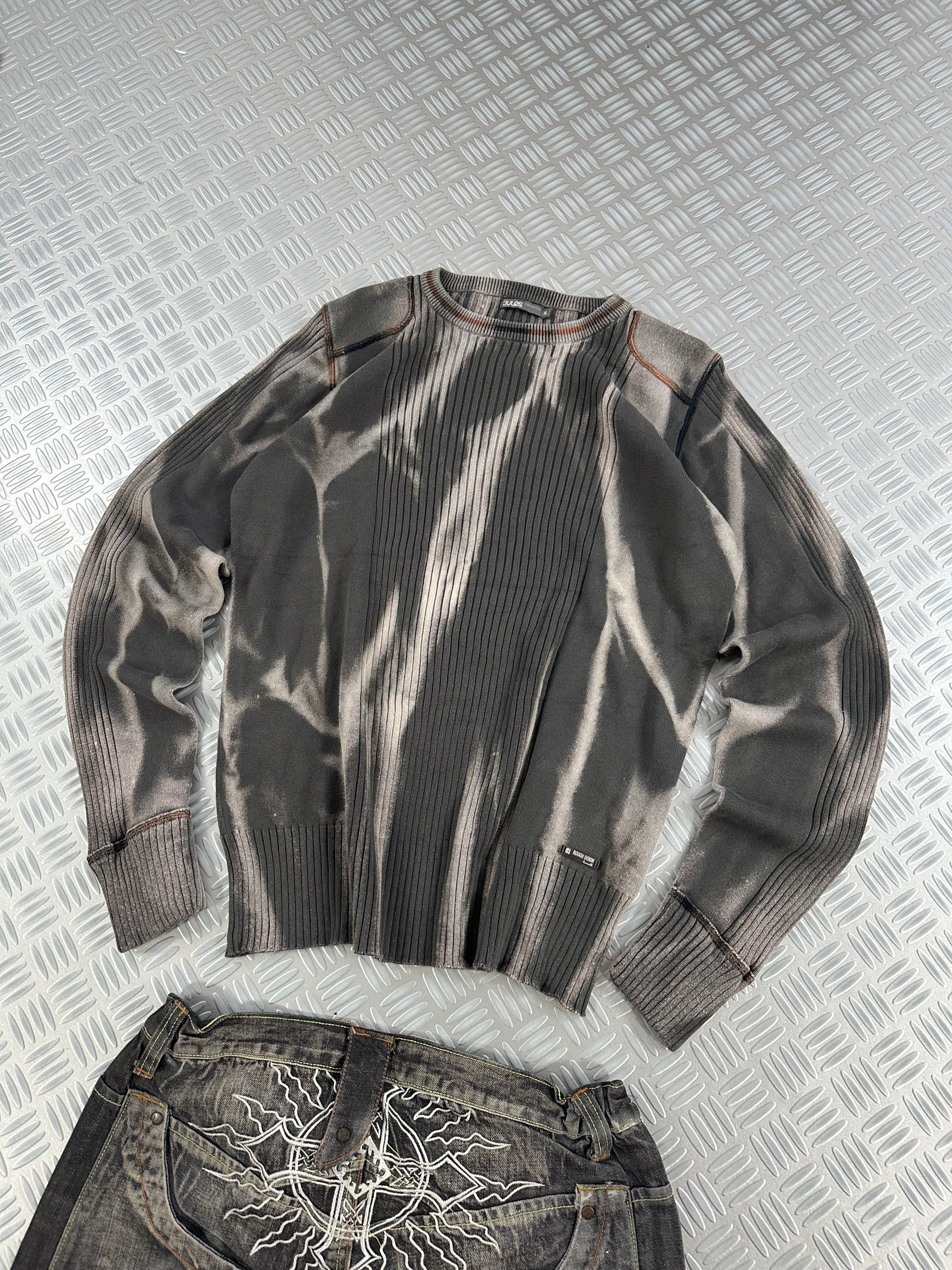 Y2K knitted sweater custom (XL)