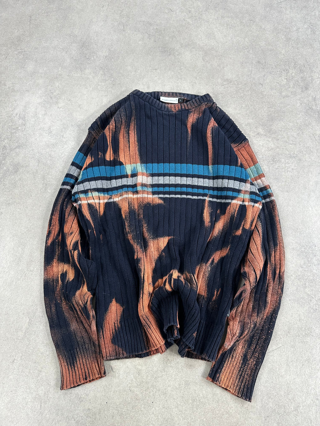 Knitted sweater vintage y2k custom (L)