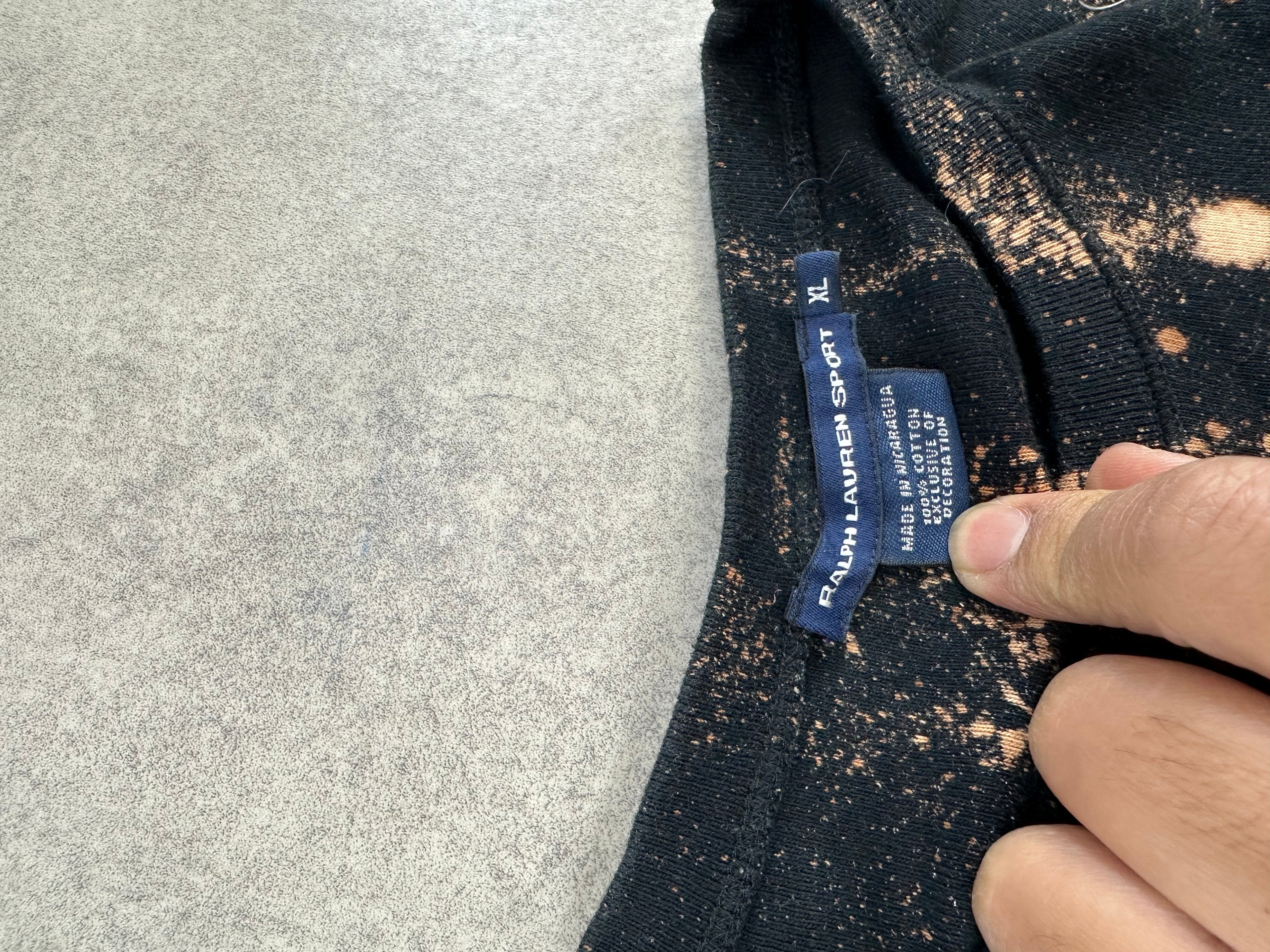 Polo Ralph Lauren custom sweater y2k (XL)