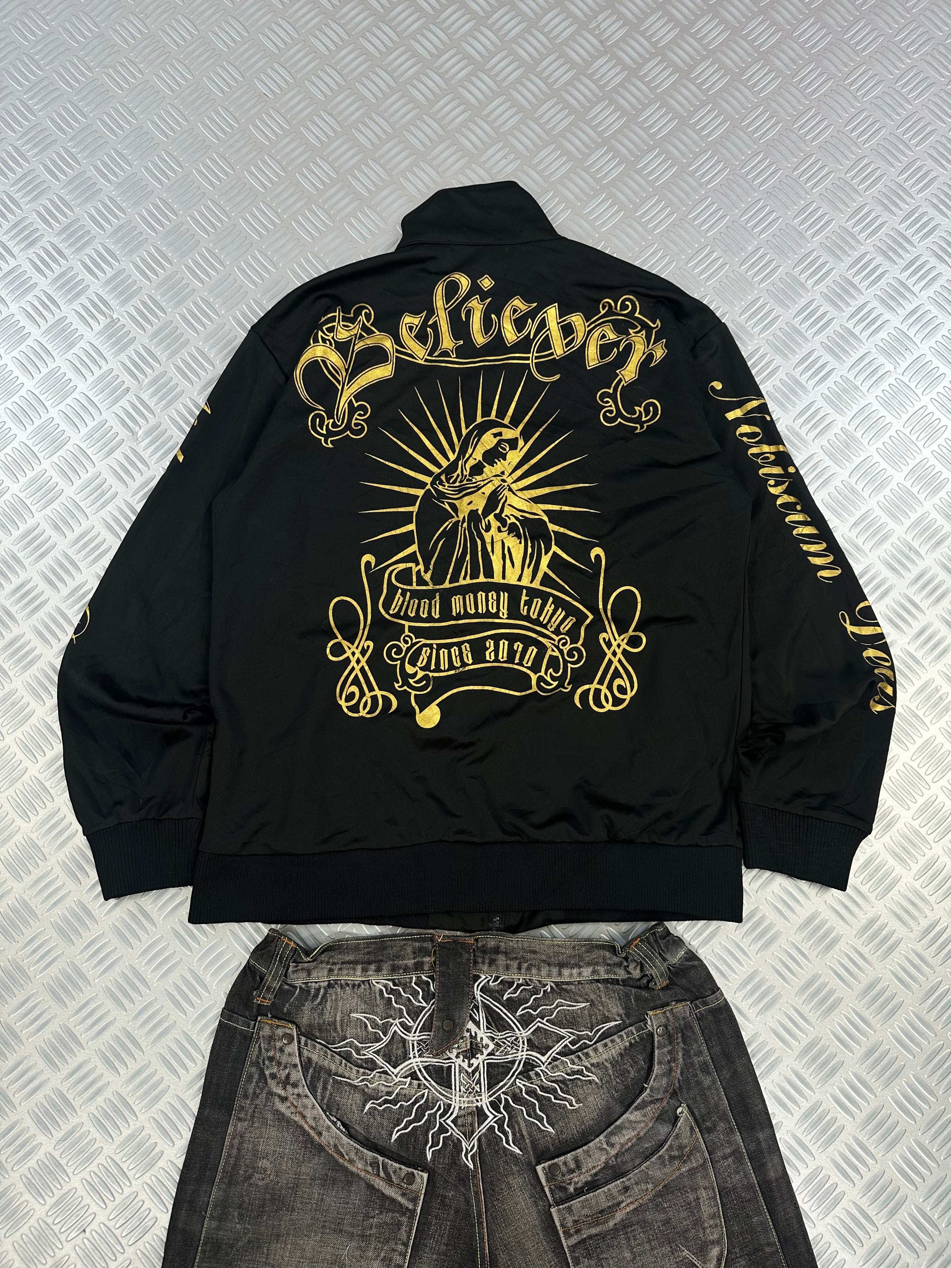 Y2K jacket blood money made in Japan ( XL)