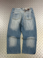 Akademiks Vintage Baggy Hip Hop Jeans 90s