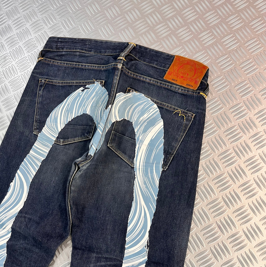 Evisu jeans vintage 2000’s y2k (L)