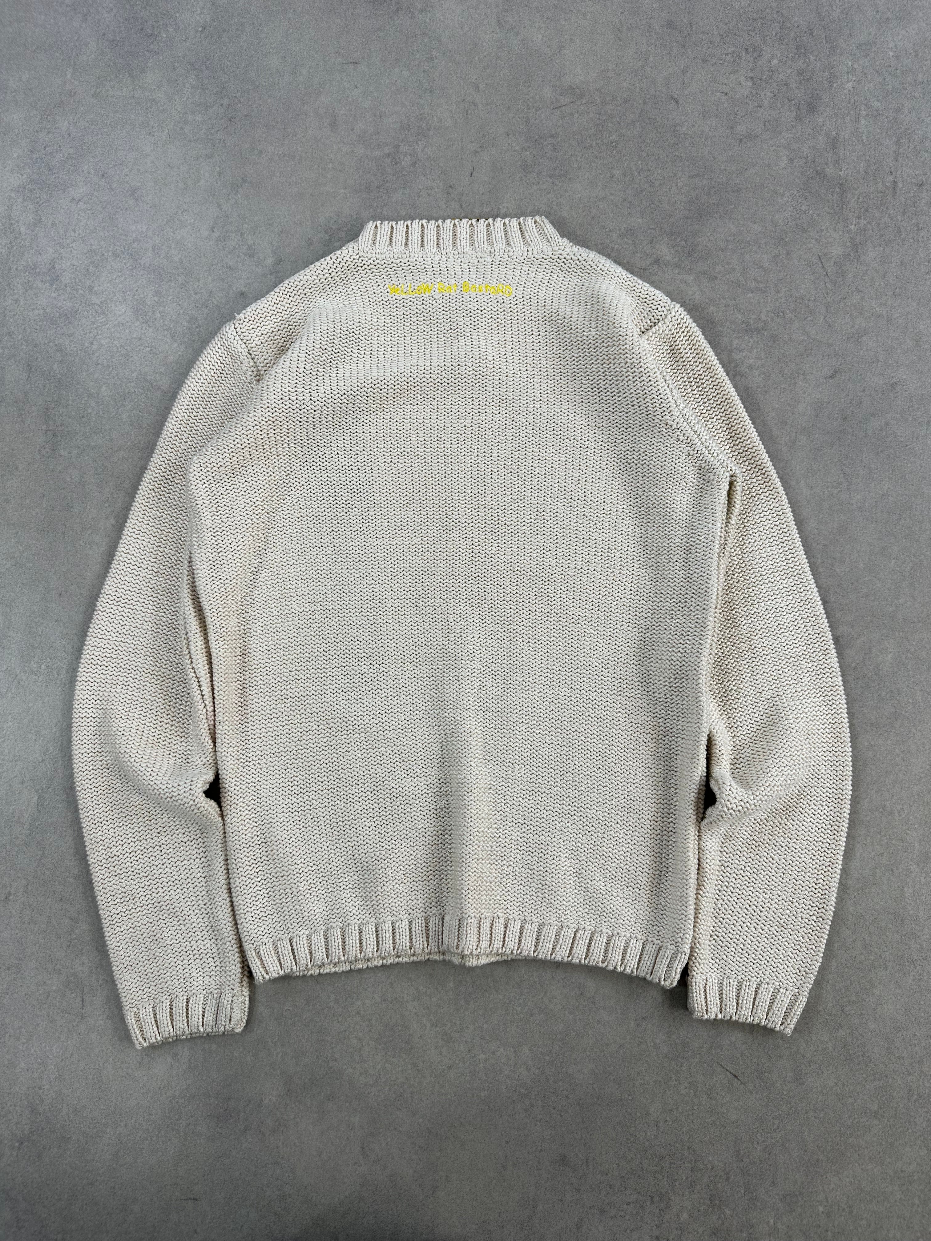Knitted sweater y2k vintage 00’s (M)