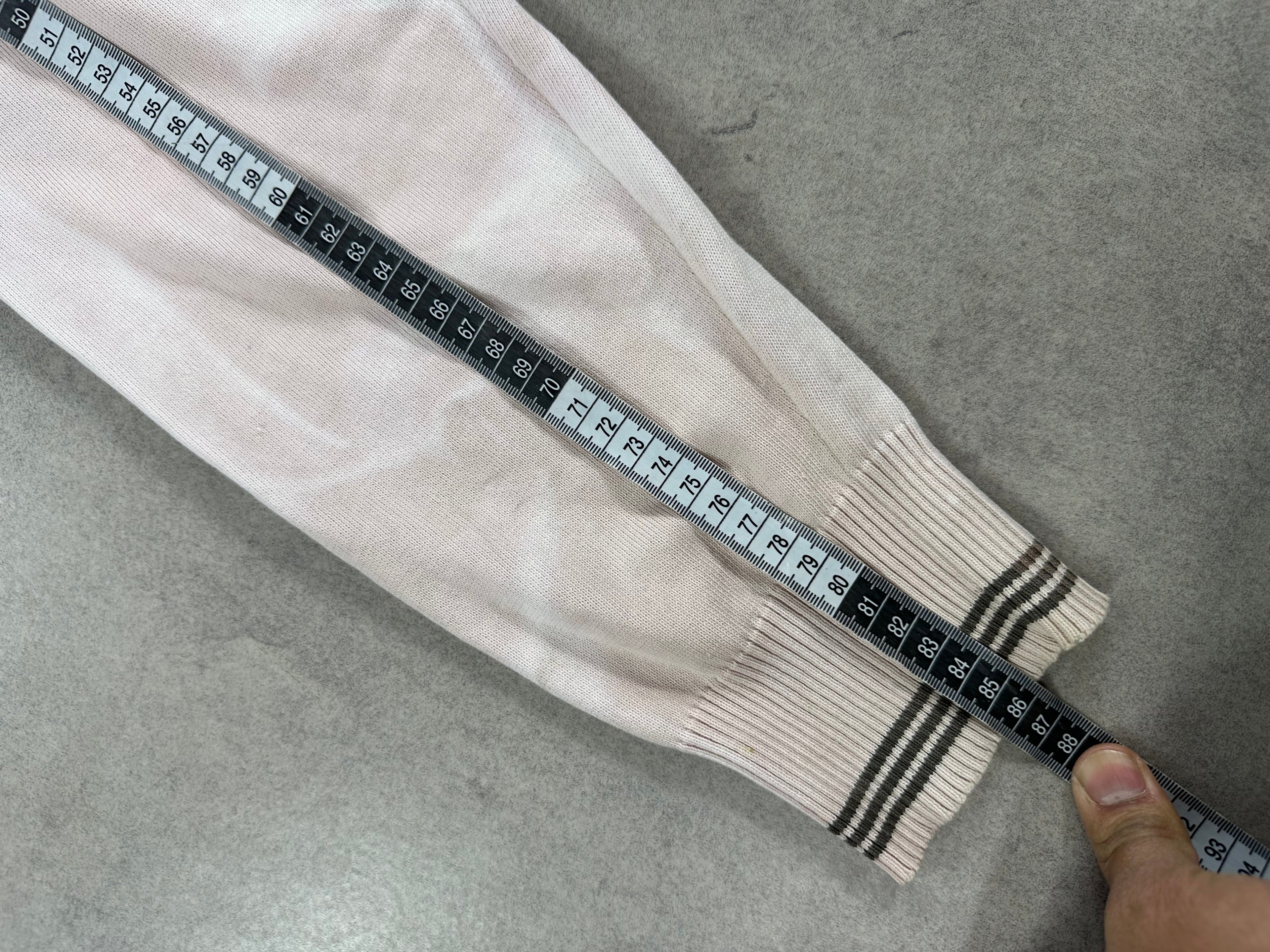 Adidas full zip sweater custom y2k (XL)