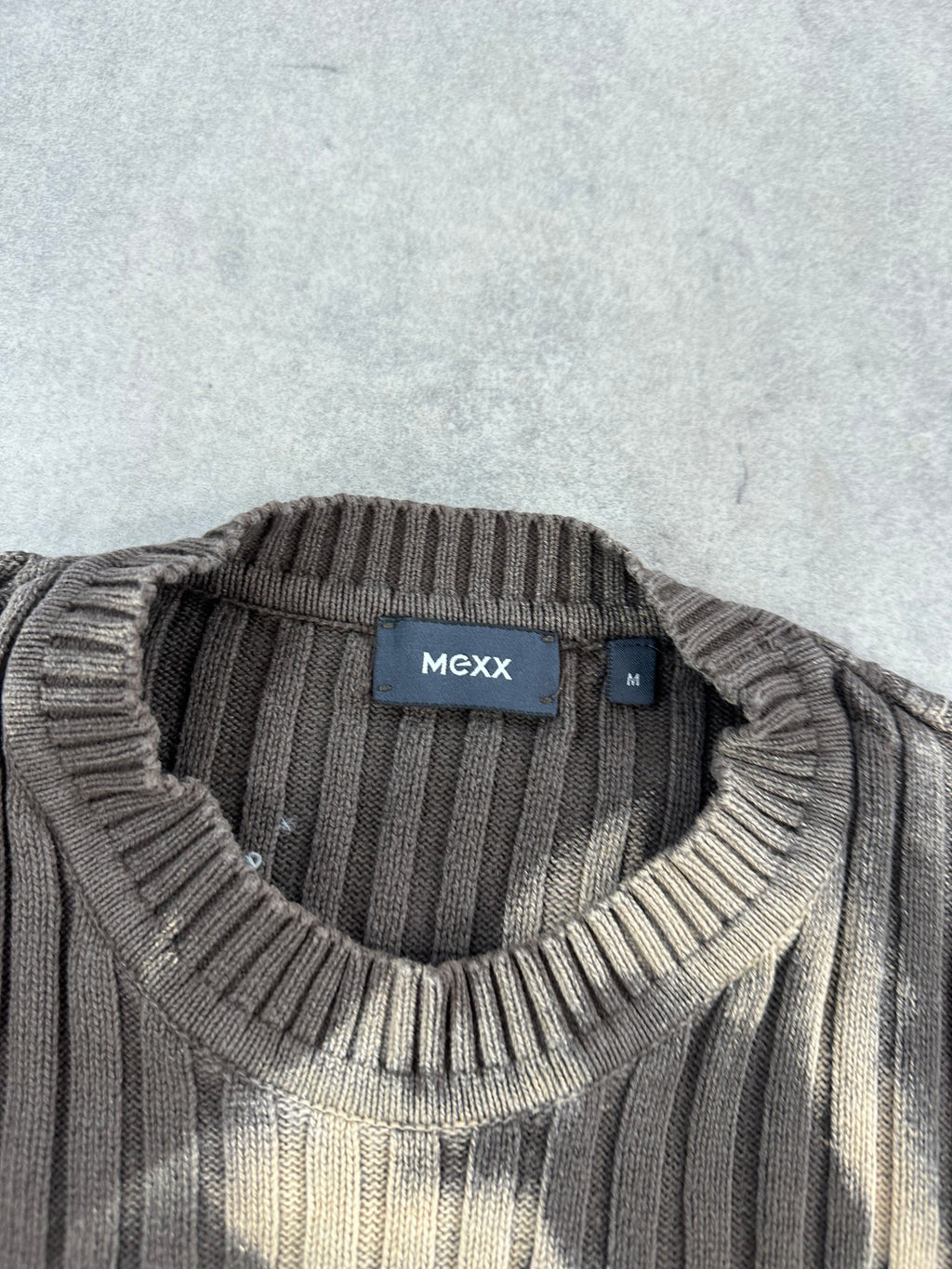 Knitted sweater custom y2k (M)