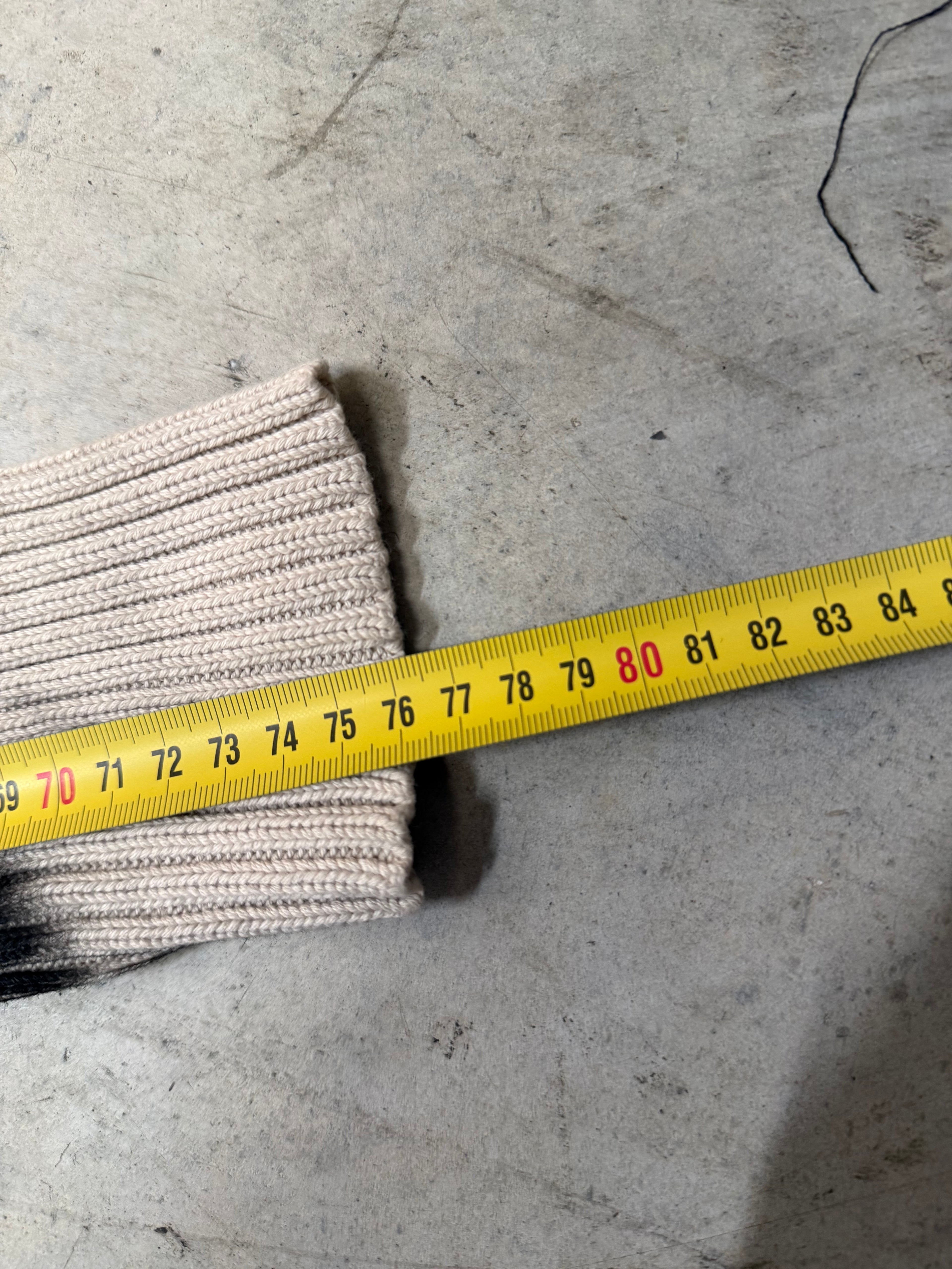 Vintage Knitted Y2k Sweater custom (XL)