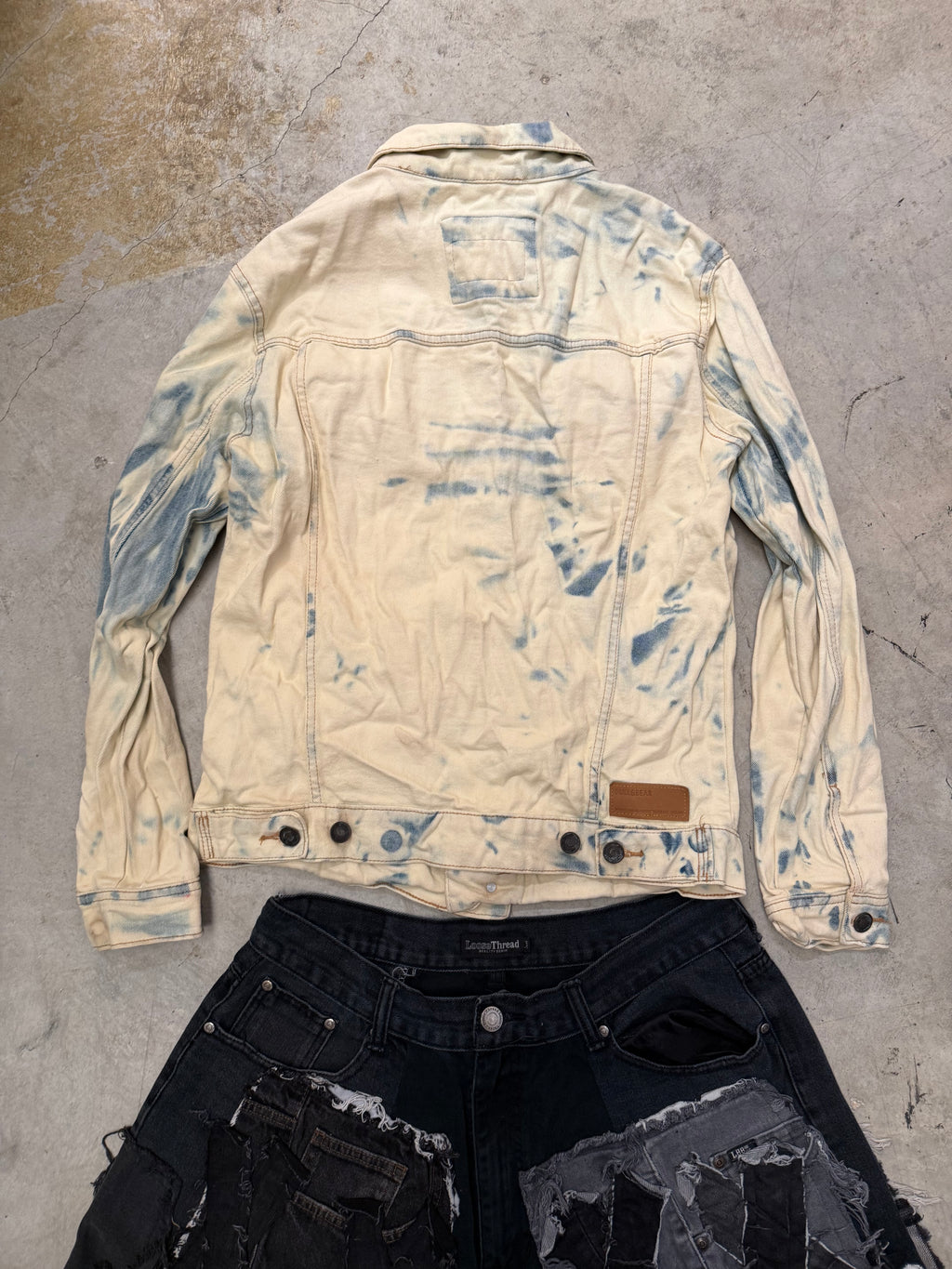 Vintage Tejana Y2k Bleached Jacket (M)