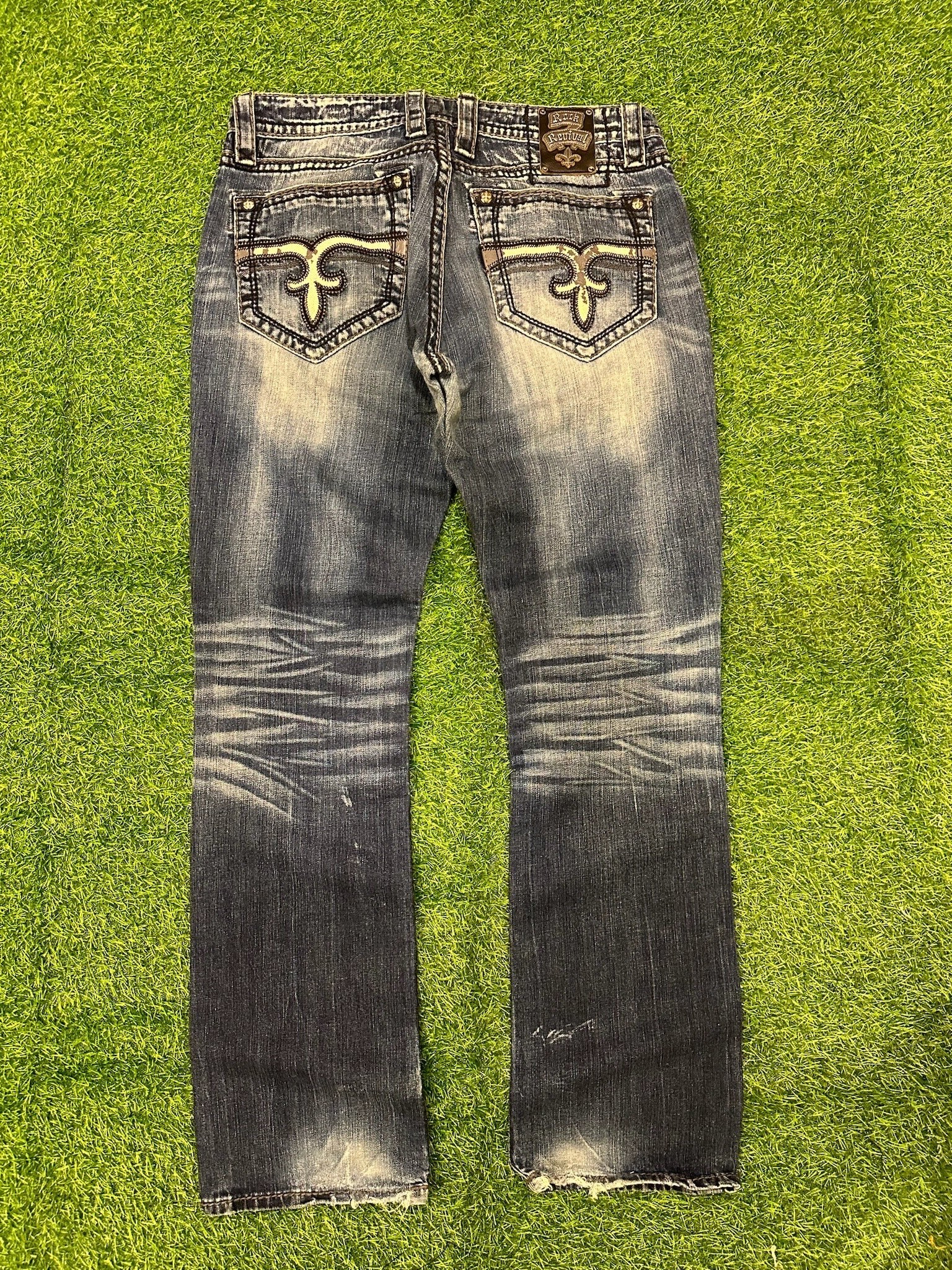 Rock Revival Bleached Jeans